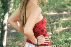 05-This-Years-model-jewel-strips-outdoors-in-the-woods
